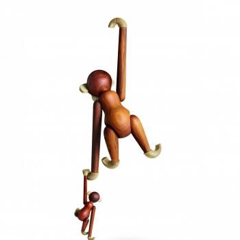 Kay Bojesen Figura de madera, madera, marrón, 47 x 39,5 cm