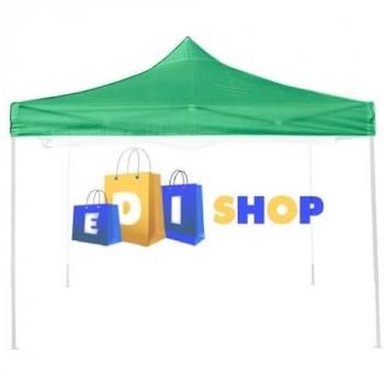 Tela de repuesto impermeable para gazebo plegable 3x3 m - Color Verde Oscuro, Oxford 600D