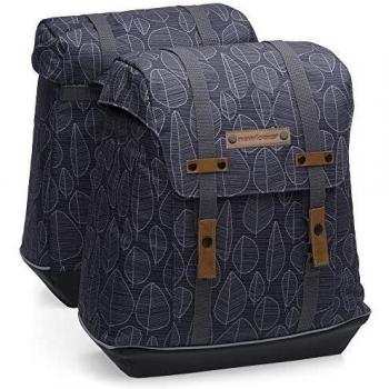 New Looxs Alba Double - Dubbele Fietstas - 34L - Folla Black
