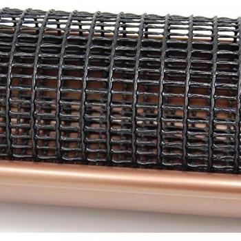 Red de Protección Tubular para Goteras TENAX, 5 Piezas de 1 m, Negra
