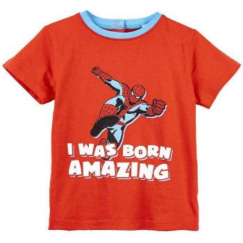 Camiseta de Manga Corta Spider-Man Rojo 36 meses