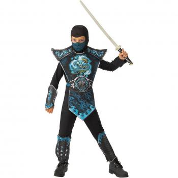Disfraz de Blue Dragon Ninja para niño