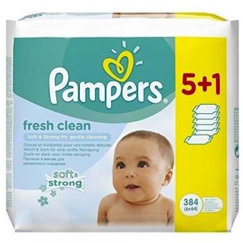 Pampers - Fresh Clean - Toallitas húmedas - 2 x 384 toallitas