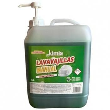 Detergente Lavavajillas Manual Concentrado Kimia con Bomba Reutilizable 4,8kg