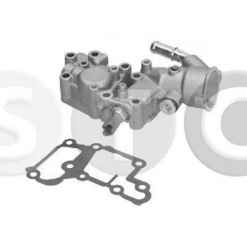 Caja del termostato STC T403791 para FIAT, PEUGEOT y CITROËN (compatible con 1336P9, 1336Y8, 1338A7)
