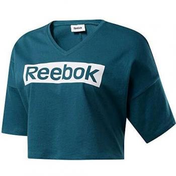 Reebok Te Linear Logo Graphictee Camiseta, Mujer, hertea, L