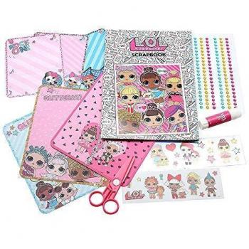 L.O.L. Surprise!- Album recortables de LOL Surprise, Multicolor, única
