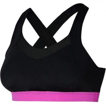 Mizuno Top Deportivo de Mujer Alta Sujeción Negro XS