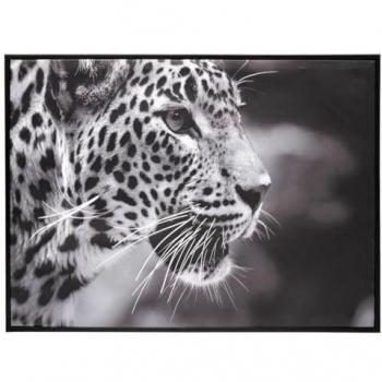 Lienzo estampado «Léopard» - enmarcado 58 x 78 cm Atmosphera Créateur D'Intérieur