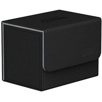 Ultimate Guard Caja de Cartas Sidewinder 80 Plus, tamaño estándar, Xeno Skin, en ámbar