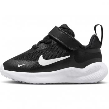 Zapatillas Nike Revolution 7 TDV Negro de Bebé - Zapatillas deportivas, diseño negro, modelo para bebé e infantil, comodidad y soporte, suela de goma antideslizante