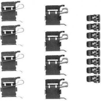 Kit de accesorios para pastillas de freno HELLA 8DZ 355 203-381 compatible con Lexus, Mazda, Subaru y Toyota