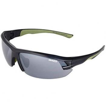 Sinner Speed Sport SISU-636-12-10 Men's Sunglasses Black Size 70