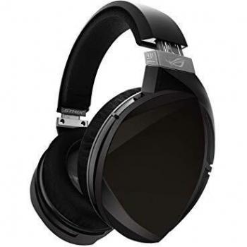Asus ROG Strix Fusion Wireless - Auriculares gaming con conectividad inalámbrica de baja latencia de 2,4 GHz, 15 horas de autonomía, altavoces Asus Essence, controles táctiles, compatible con PC y PS4