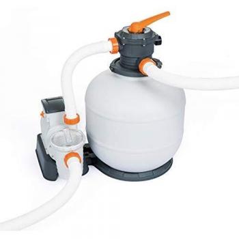 Bomba de filtro de arena Bestway Flowclear 8327 l/h con temporizador y capacidad de 8 m³/h