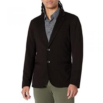 Americana Regular de Hombre Armani Exchange en Tejido Stretch Negro (L)