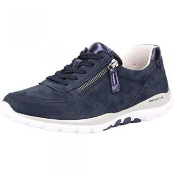 Zapatillas Gabor Azul con Tacón Bajo - Talla 40,5