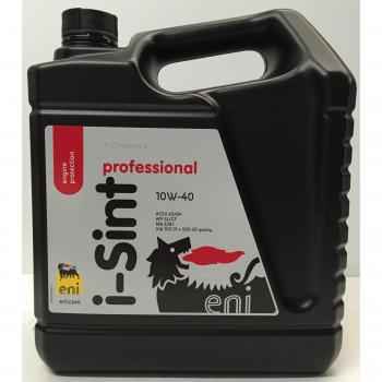 Aceite coche 10w40 Eni - Agip i-Sint Professional 5Ltrs