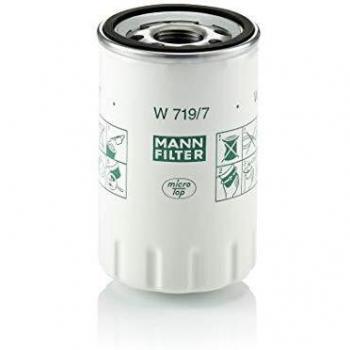 Original MANN-FILTER Filtro de aceite W 719/7 – Para automóviles