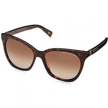 Marc Jacobs MARC 336/S 086 Dark Havana MARC 336/S Cats Eyes Sunglasses Lens Category 2 Size 56mm