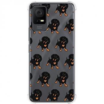 Funda Silicona Antigolpes para TCL 406 con Diseño de Perros 10 Dibujos
