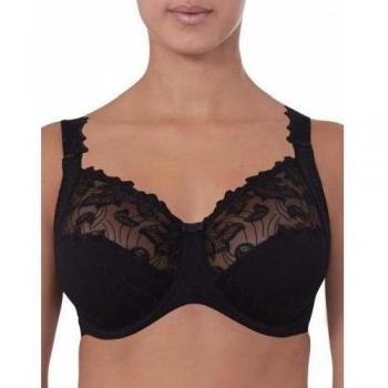 Black Full Coverage Bra for Women - Prima Donna Deauville 40G