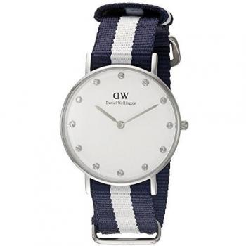 Daniel Wellington Womens Analogue Quartz Watch with Nylon Strap 0963DW