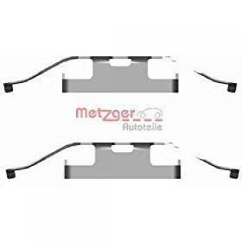 Kit de accesorios para pastillas de freno traseras METZGER 109-1682 para VW Multivan, Touareg y Transporter