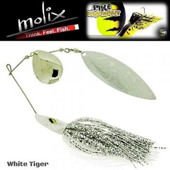 Molix SPINNERBAIT Pike Willow Tandem - 28G - 28, per Unit, Jamaika, 03