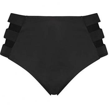 Braguita de bikini alta Sunset Dream Negra