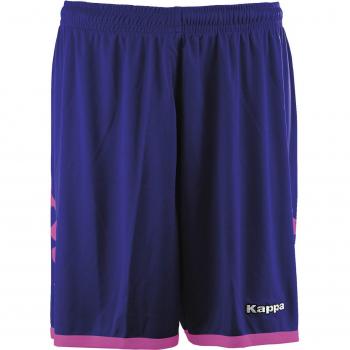Kappa Salerne Pantalón Corto, Unisex, Azul Marino/Rosa, 2XL