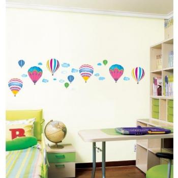 Ambiance-Live - Vinilo adhesivo decorativo para pared , Niños de globos