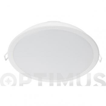 Downlight LED de empotrar Ø15cm blanco 17W 6500K