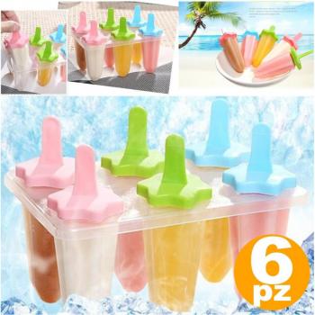 Moldes para Polos Caseros - 6 Formas de Hielo para Verano