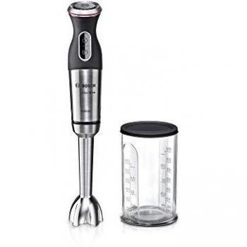 Batidora de Mano Bosch MaxoMixx MS8CM6110, 1000W, 12 Velocidades, Acero Inoxidable