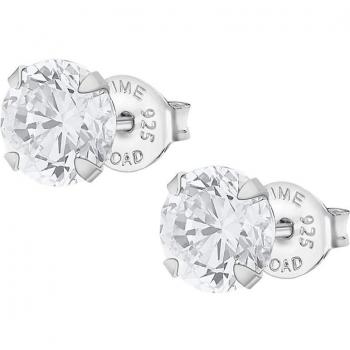 Pendientes Time Road WS00060/8 de Plata para Mujer Basics con Acabado Brillante