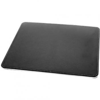 Alfombrilla para Ratón Sigel Eyestyle - Cuero Sintético, Negro/Blanco, 200x250mm