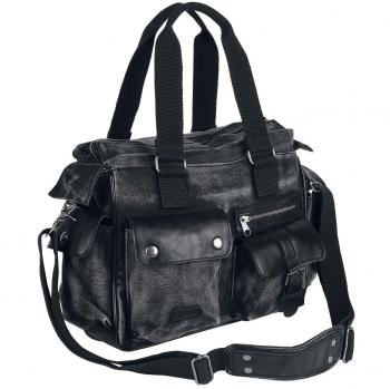 Brandit Pitkin Avenue Bolso bandolera negro/negro