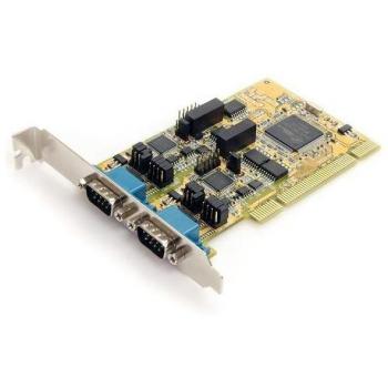 StarTech 2 Port PCI Serial Adapter Card with ESD Protection for RS232/422/485