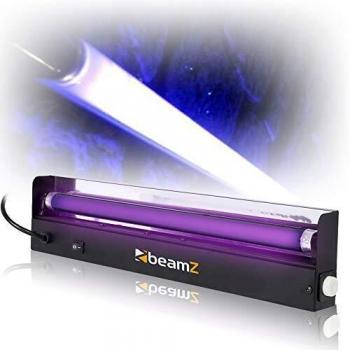 Beamz - Tubo fluorescente ultravioleta para Halloween, luz ultravioleta