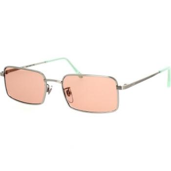 Retrosuperfuture L6L Mineral Pink Unisex Squadrata Argento Sunglasses, Size: 52 MM, Gray