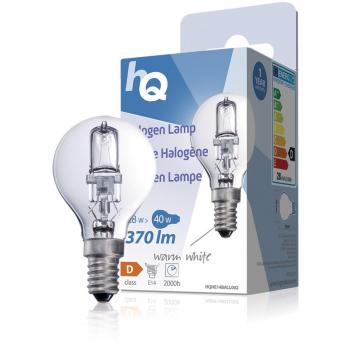 HQ HQHE14BALL002 Lampadina Alogena a Sfera E14, 28 W, 370 Lumen, 2800 K, W