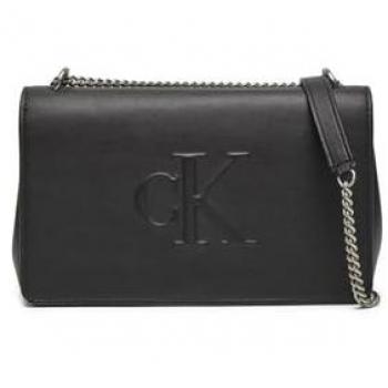 Calvin Klein Jeans Sculpted Deboss Shoulder Bag - Black, ONE SIZE