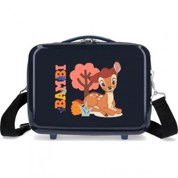 Disney Neceser Infantil ABS Bambie Adaptable Marino 29x21x15cm con Capacidad de 9L