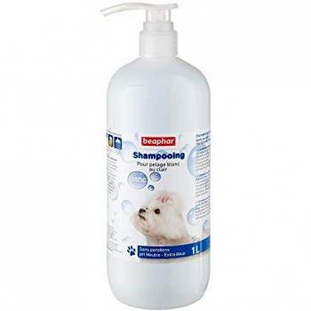 CHAMPU PERROS PELO BLANCO 1L
