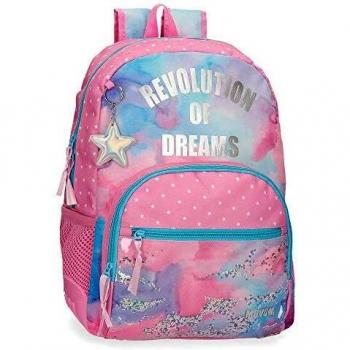 Movom Revolution Dreams Mochila Adaptable a Carro Multicolor 33x45x17 cms Poliéster 25.25L