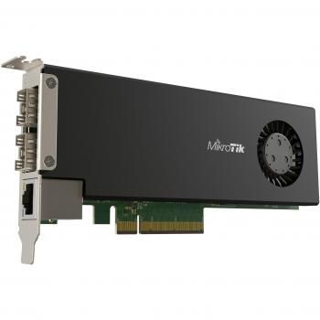 Mikrotik Cloud Core Router CCR2004-1G-2XS-PCIe con 2x SFP28 y 1x Gigabit Ethernet, Low Profile