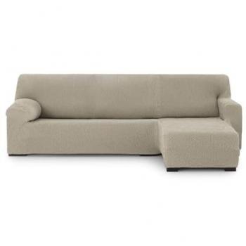 Funda para Chaise Longue de Brazo Corto Derecho Eysa Thor Beige 110 x 110 x 310 cm