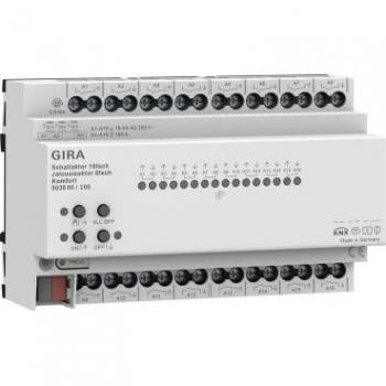 Gira 503800 KNX Switch and Blind Actuator - 16 Channels 16A / Comfort Series