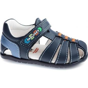 Sandalia Niño Pablosky 041420 - Sandalias de bebé niño de piel con cierre adherente